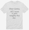 Dear Santa All I Want Is Your Naughty Boy List Shirt 666x695.jpg?v=1700418177
