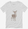 Deer Graphic Womens Vneck Shirt 666x695.jpg?v=1700302622