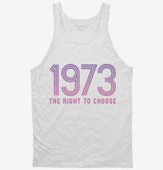 Defend Roe 1973 Women's Right to Choose Tank Top
