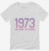 Defend Roe 1973 Womens Right To Choose Womens Vneck Shirt 666x695.jpg?v=1700342388