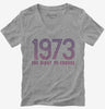 Defend Roe 1973 Womens Right To Choose Womens Vneck