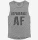 Deplorable AF  Womens Muscle Tank