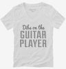 Dibs On The Guitar Player Womens Vneck Shirt 666x695.jpg?v=1700650905