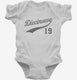 Diecinueve white Infant Bodysuit