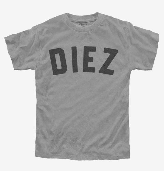 Diez 10th Birthday T-Shirt