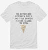 Difference Between Pizza And Your Opinion Shirt 666x695.jpg?v=1700650772