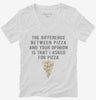 Difference Between Pizza And Your Opinion Womens Vneck Shirt 666x695.jpg?v=1700650772