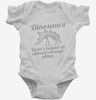 Dinosaurs Didnt Believe In Climate Change Either Infant Bodysuit 666x695.jpg?v=1700441035