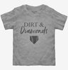 Dirt And Diamonds Softball Baseball Coach Mom Toddler