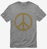 Distressed Peace Sign