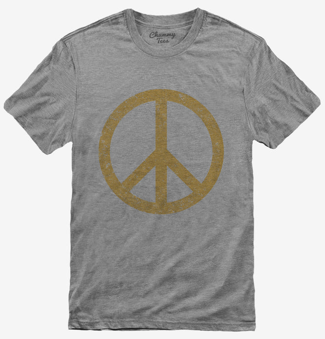 Distressed Peace Sign T-Shirt