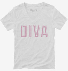 Diva Womens V-Neck Shirt