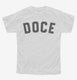 Doce 12th Birthday white Youth Tee