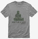 Don't Be A Dick Funny Buddha Quote grey Mens