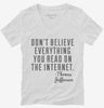Dont Believe Everything You Read On The Internet Thomas Jefferson Quote Womens Vneck Shirt 666x695.jpg?v=1700555878