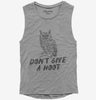 Dont Give A Hoot Funny Owl Womens Muscle Tank Top 666x695.jpg?v=1700505937