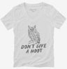 Dont Give A Hoot Funny Owl Womens Vneck Shirt 666x695.jpg?v=1700505937