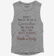 Don't Mess With A Geocacher  Womens Muscle Tank