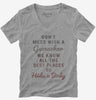 Dont Mess With A Geocacher Womens Vneck