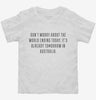 Dont Worry About The World Ending Quote Toddler Shirt 666x695.jpg?v=1700555735
