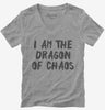 Dragon Of Chaos Womens Vneck