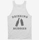 Drinking Buddies Funny Father And Son white Tank