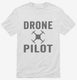 Drone Pilot white Mens