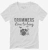 Drummers Love To Bang Womens Vneck Shirt 666x695.jpg?v=1700482486
