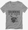 Drumming Is My Cardio Womens Vneck