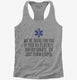 EMS We Are There For You  Womens Racerback Tank