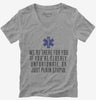 Ems We Are There For You Womens Vneck