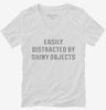 Easily Distracted By Shiny Objects Womens Vneck Shirt 666x695.jpg?v=1700649460