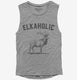 Elkaholic Elk Hunting Elk Hunter  Womens Muscle Tank