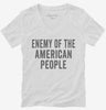 Enemy Of The American People Womens Vneck Shirt 666x695.jpg?v=1700403011