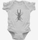 Entomologist Stag Beetle Insect white Infant Bodysuit