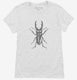Entomologist Stag Beetle Insect white Womens