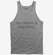 Epidemiologist My Charm Is Infectious grey Tank