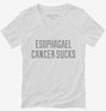 Esophagael Cancer Sucks Womens Vneck Shirt 666x695.jpg?v=1700511658