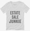 Estate Sale Junkie Womens Vneck Shirt 666x695.jpg?v=1700402968
