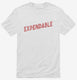 Expendable white Mens