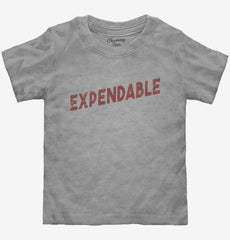 Expendable Toddler Shirt