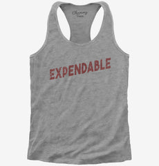 Expendable Womens Racerback Tank