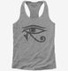 Eye of Horus grey Womens Racerback Tank