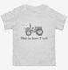 Farm Tractor This Is How I Roll white Toddler Tee