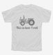 Farm Tractor This Is How I Roll white Youth Tee