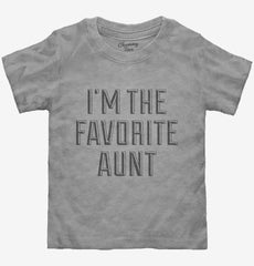 Favorite Aunt Toddler Shirt