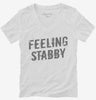 Feeling Stabby Womens Vneck Shirt 666x695.jpg?v=1700487873