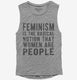 Feminism Is The Radical Notion That Women Are People  Womens Muscle Tank