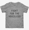 Fight For The Voiceless Protest Equality Toddler