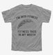 Fitness Taco Funny Gym Mexican Food grey Youth Tee
